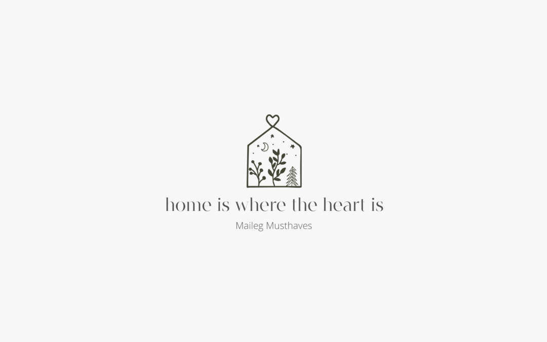 Nieuwe huisstijl Home Is Where The Heart Is